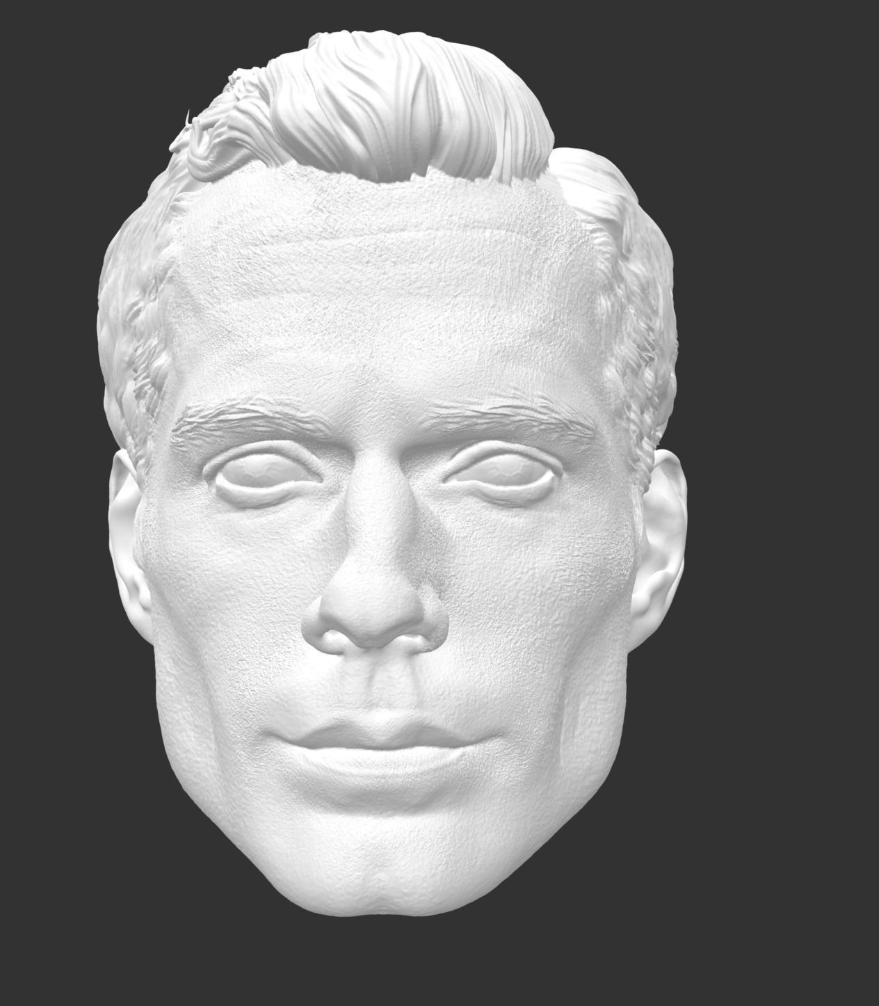 Henry Cavill head 3D print model_27