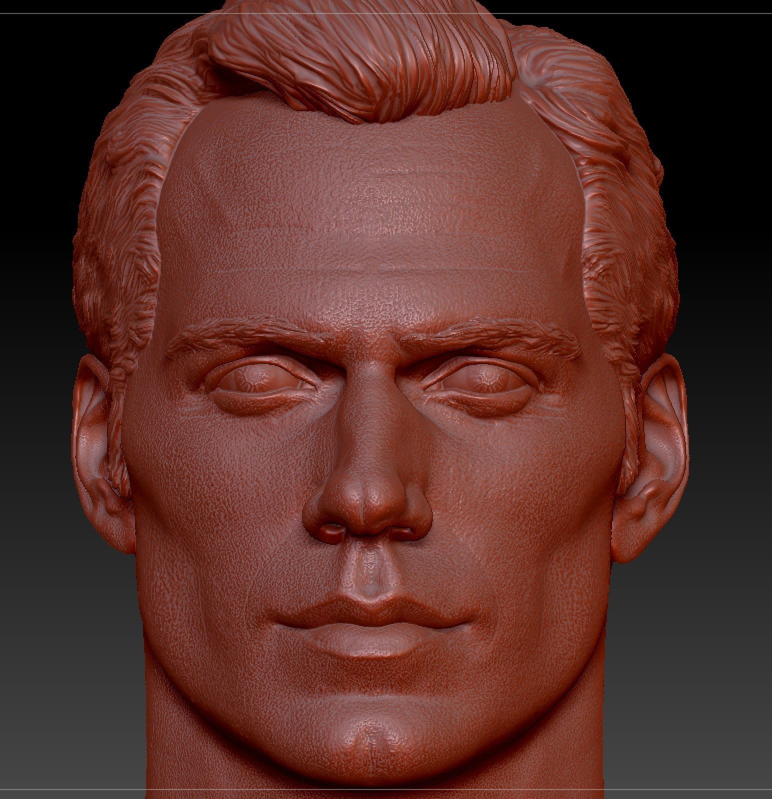 Henry Cavill head 3D print model_7