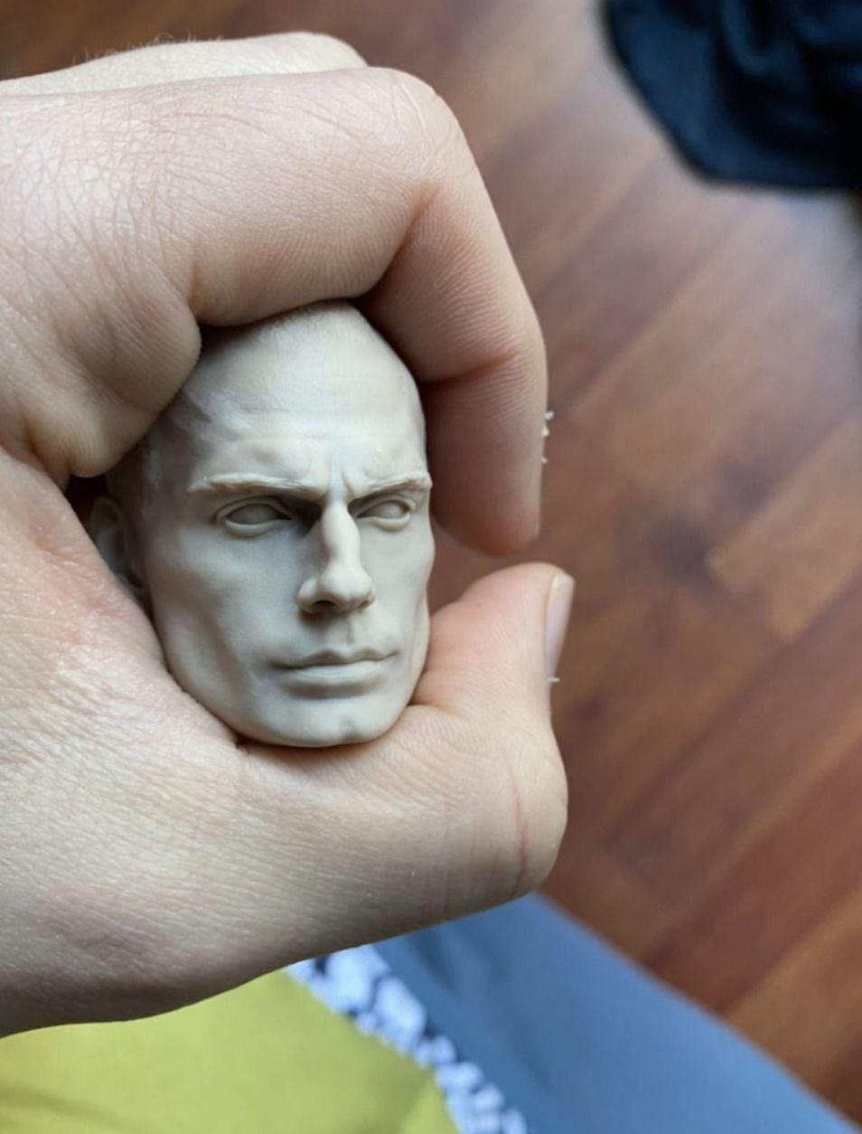 Henry Cavill head 3D print model_2
