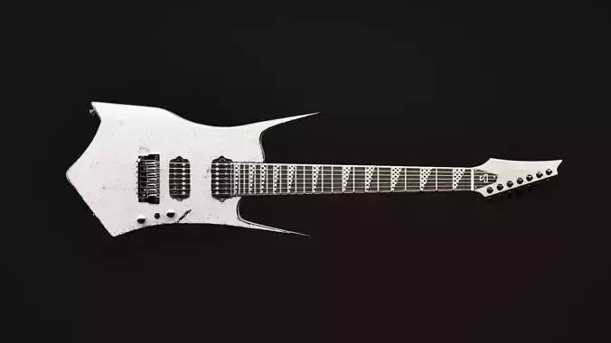 7 string electric guitar