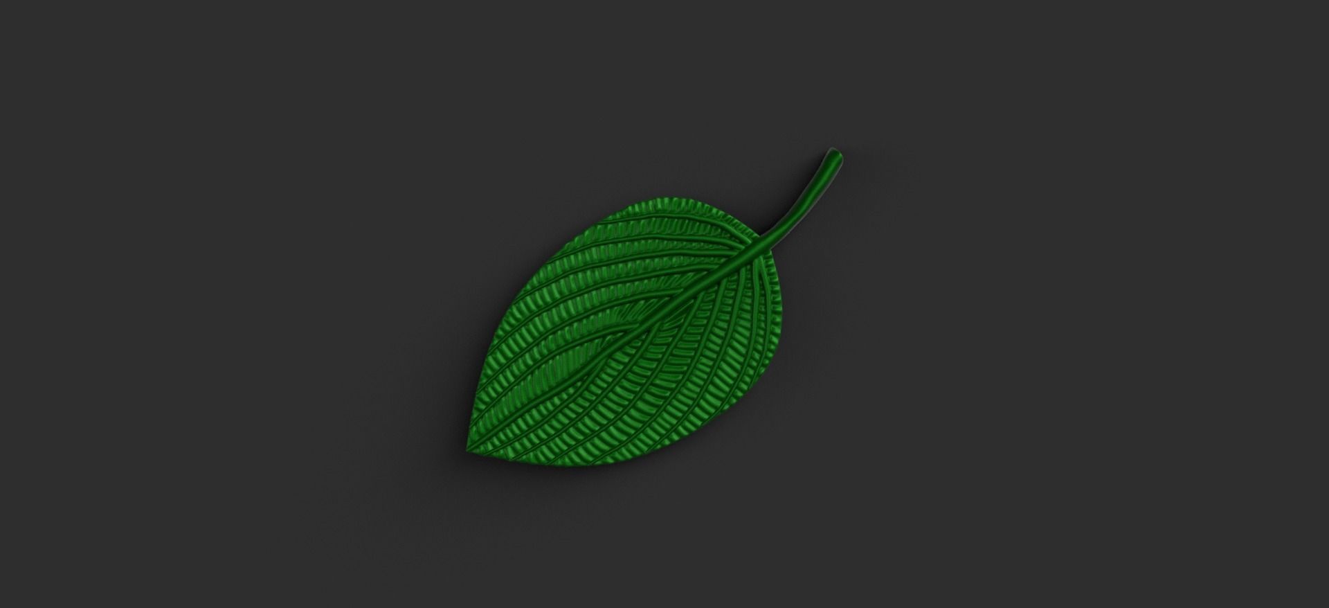 Green Leaf 3D print model