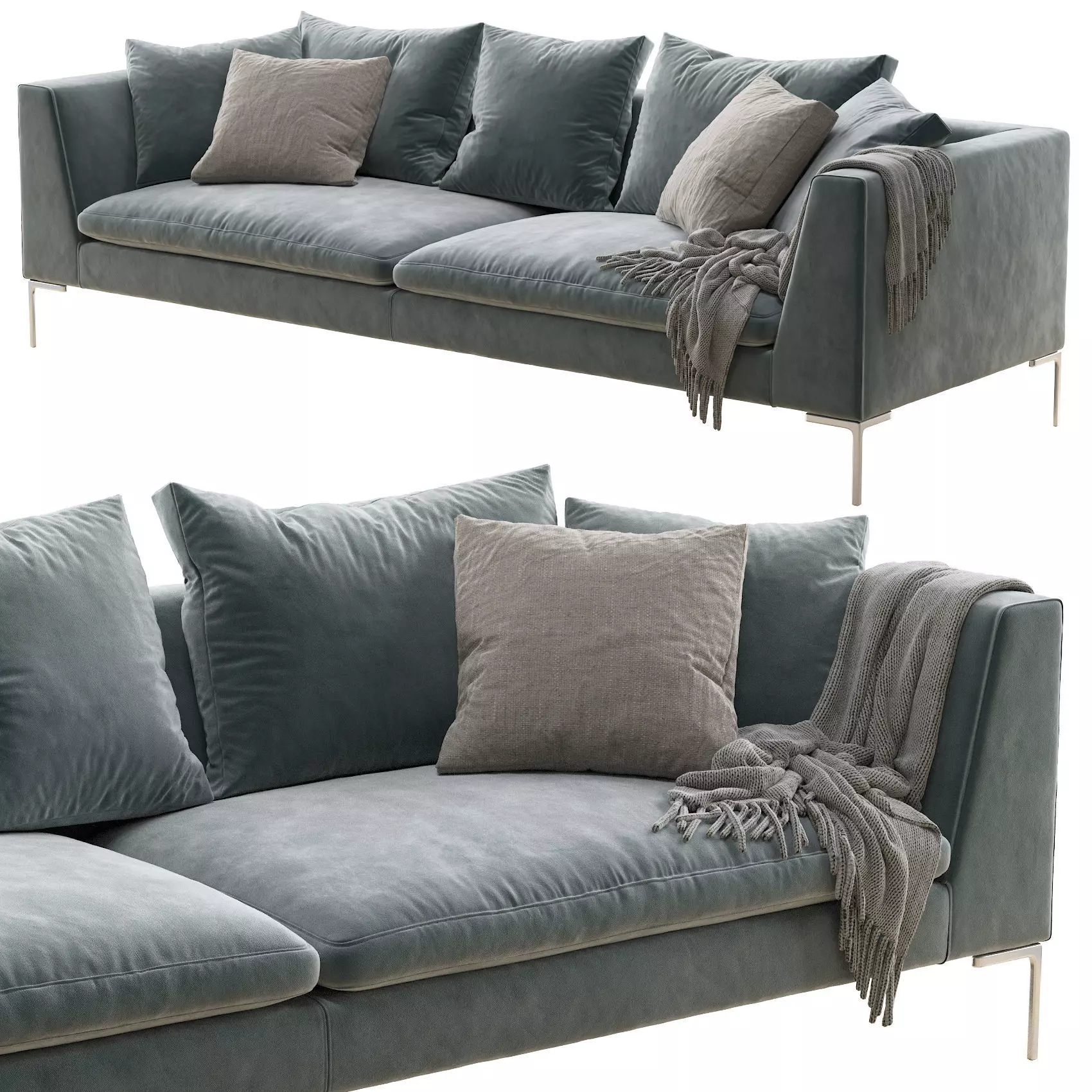 Sofa Charles 3D model_0