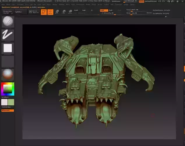 PLAGUE VOLTURE -  28mm size