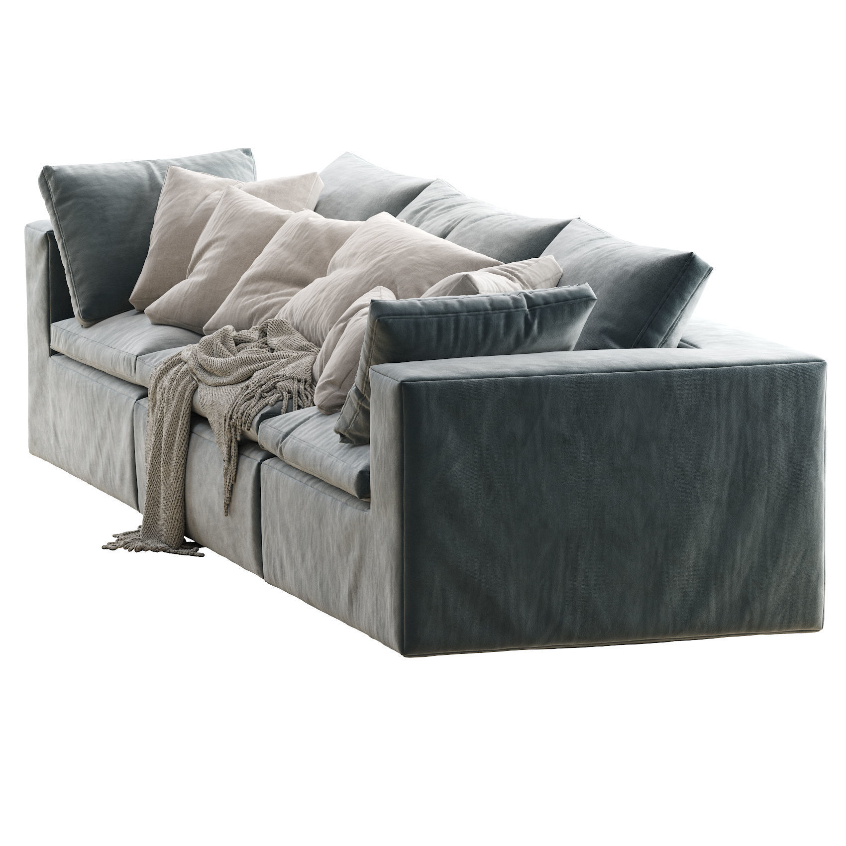 Andrew Martin - Truman Junior Grey Linen 3D model_1