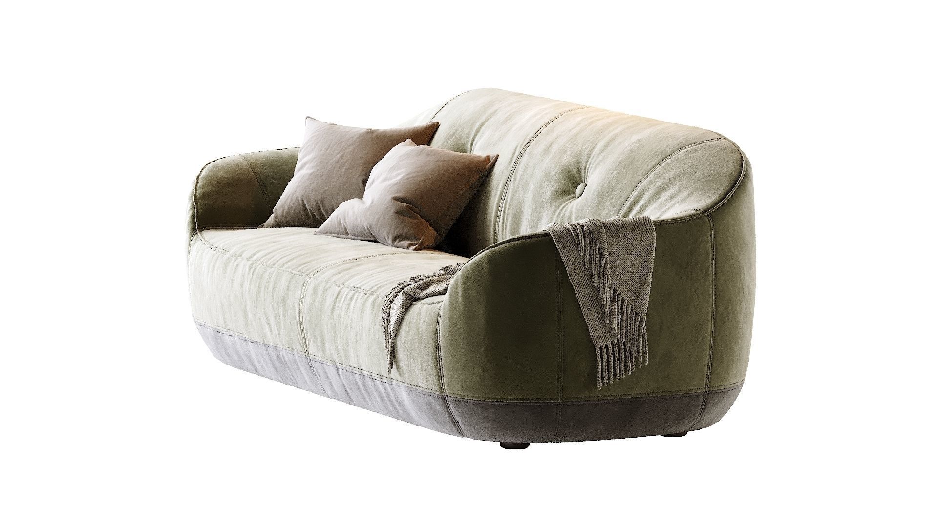 Natuzzi  Furrow 3D model_9