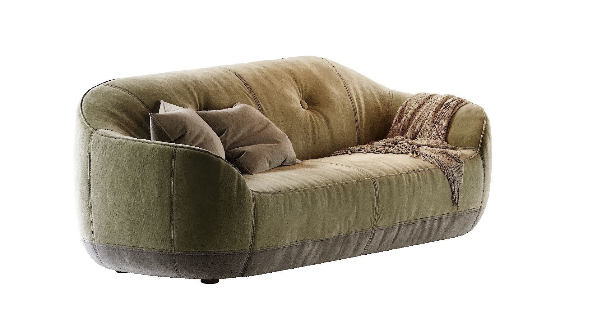 Natuzzi  Furrow 3D model_19