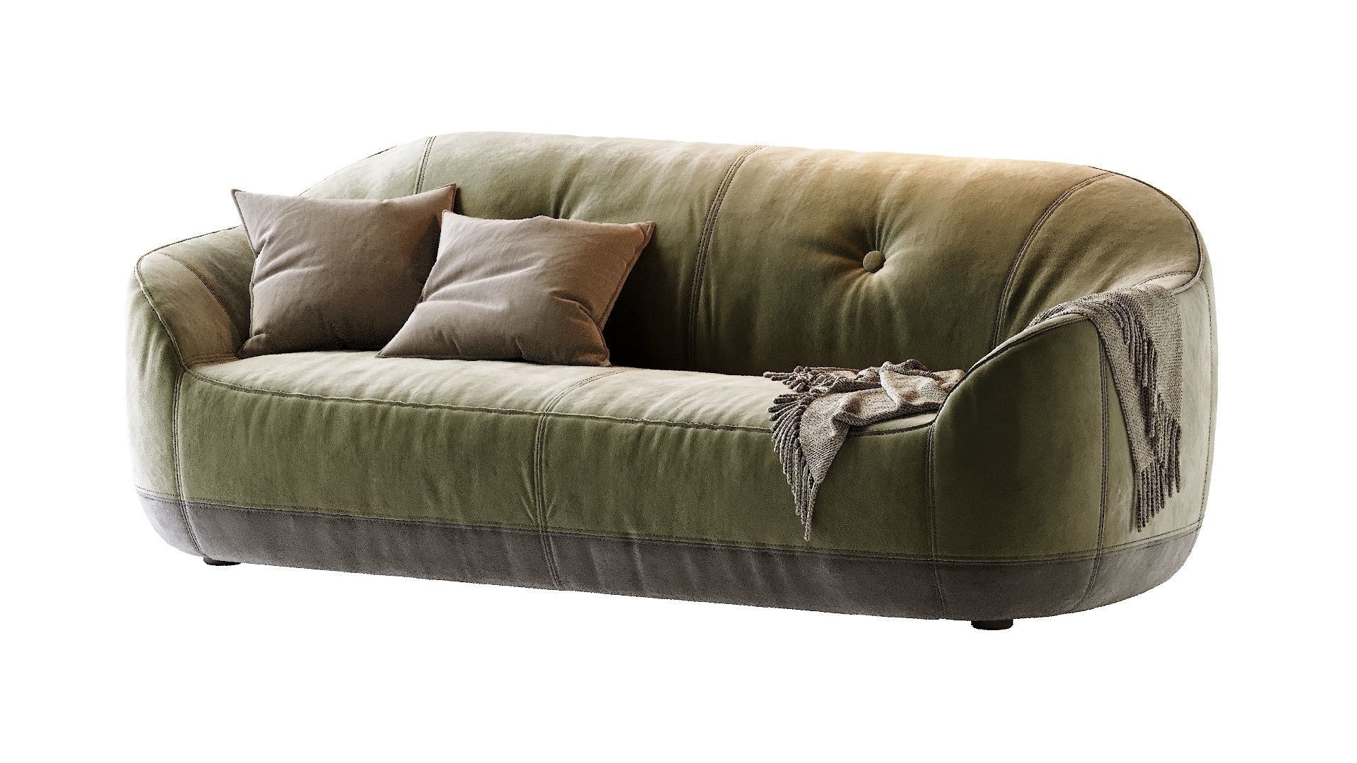 Natuzzi  Furrow 3D model_6