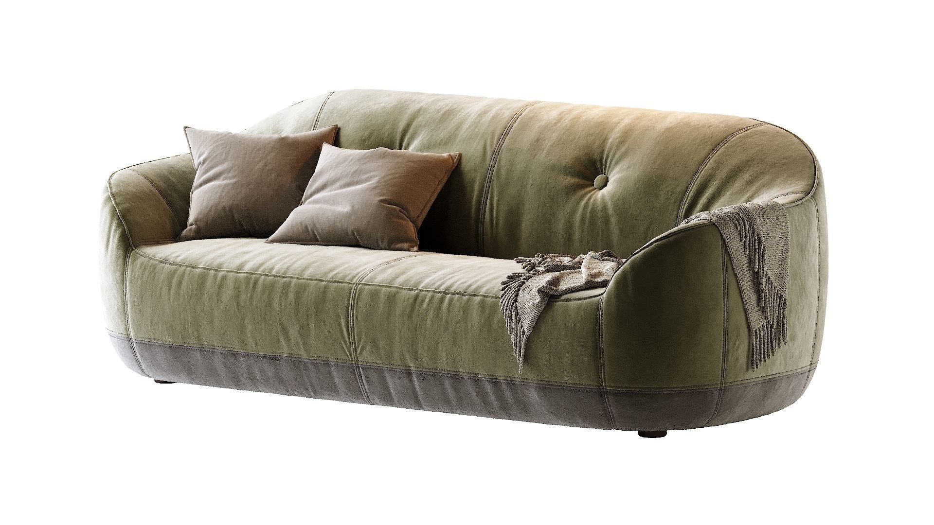 Natuzzi  Furrow 3D model_7