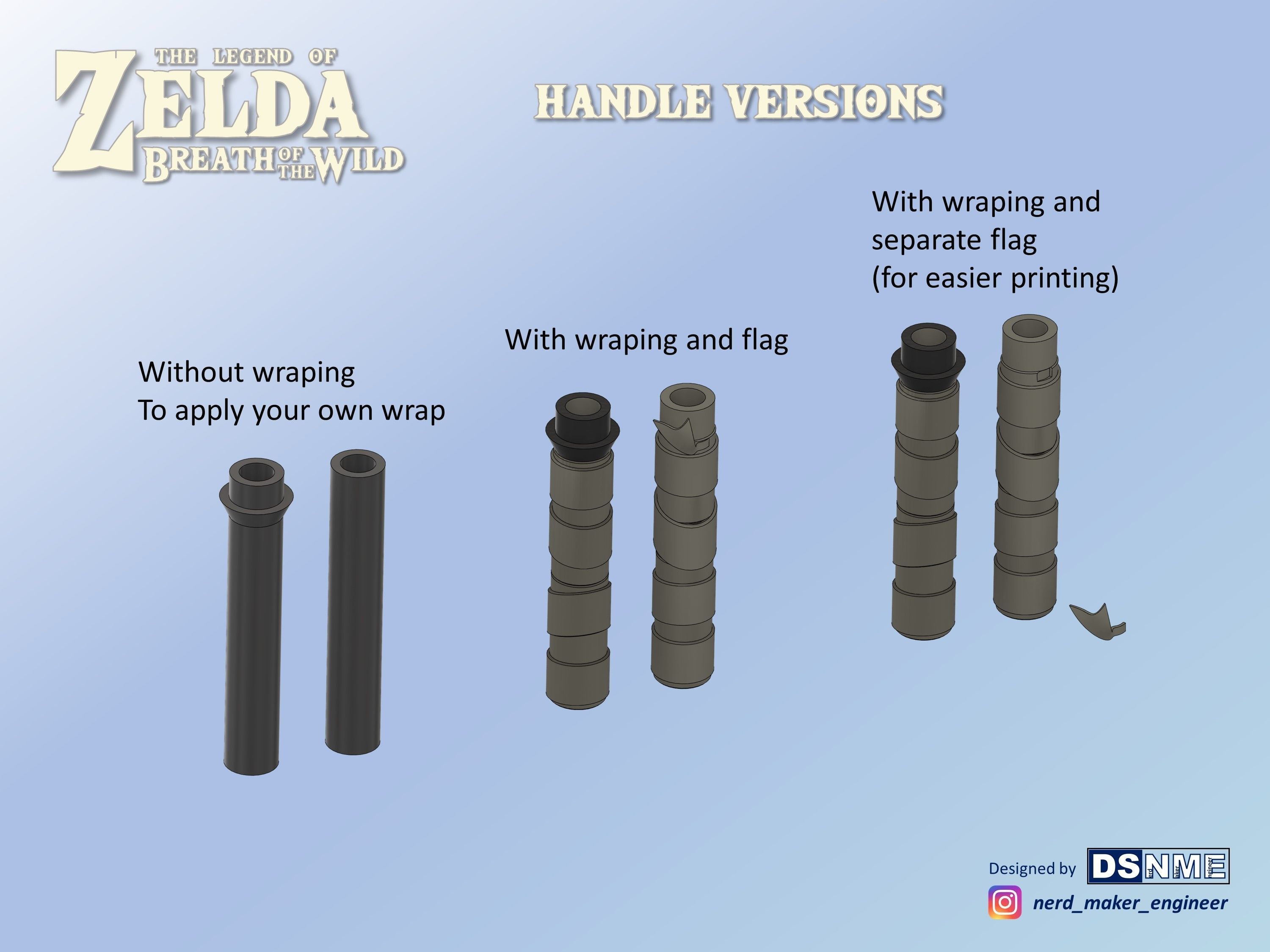 Biggoron Sword from Zelda Breath of the Wild - Life Size 3D print model_13