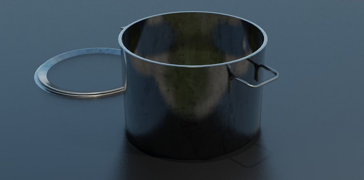 Stock Pot 3D Model 3D model_10