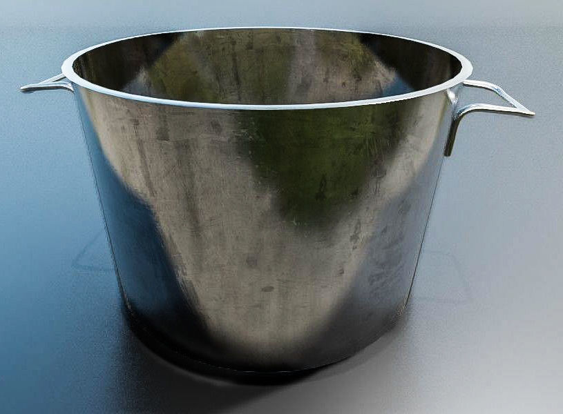 Stock Pot 3D Model 3D model_20