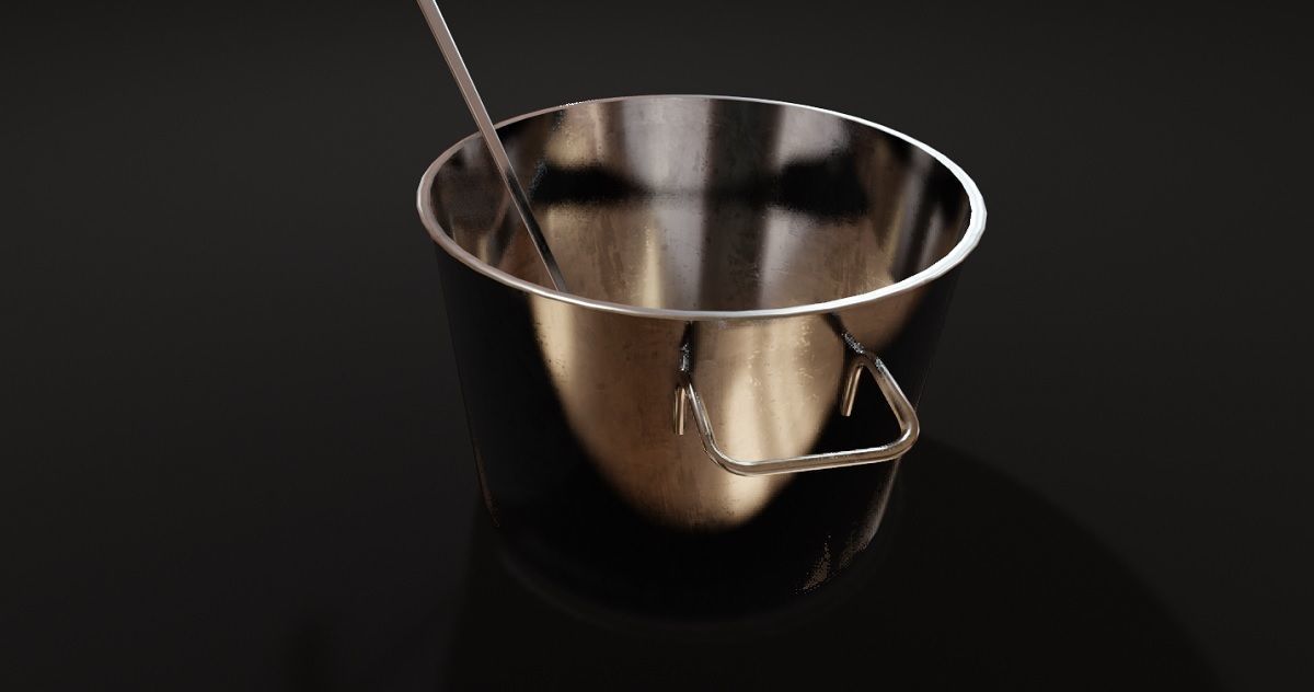 Stock Pot 3D Model 3D model_6