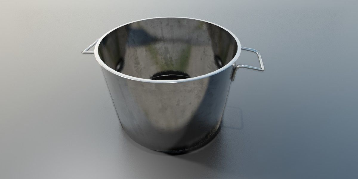 Stock Pot 3D Model 3D model_4