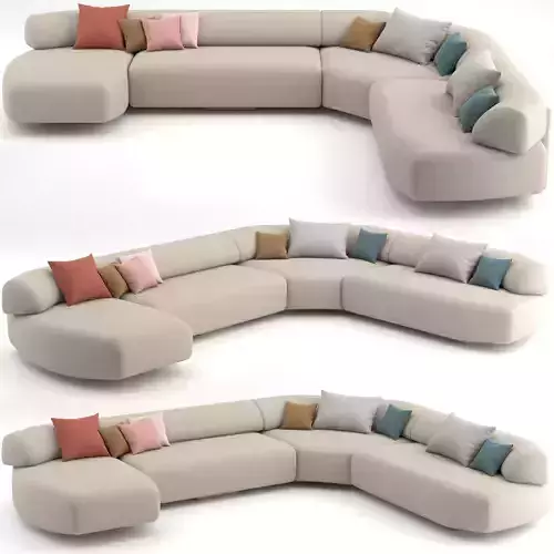 Gogan Sofa 04 by Moroso