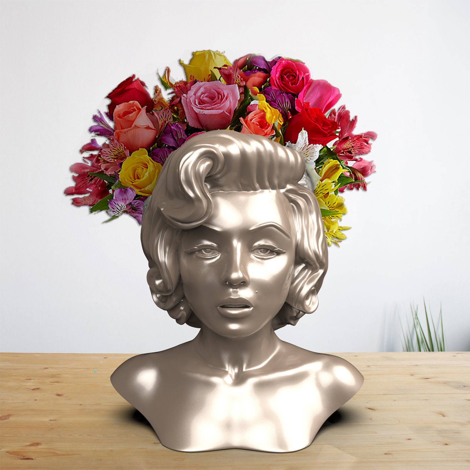 Marilyn Monroe STL pot