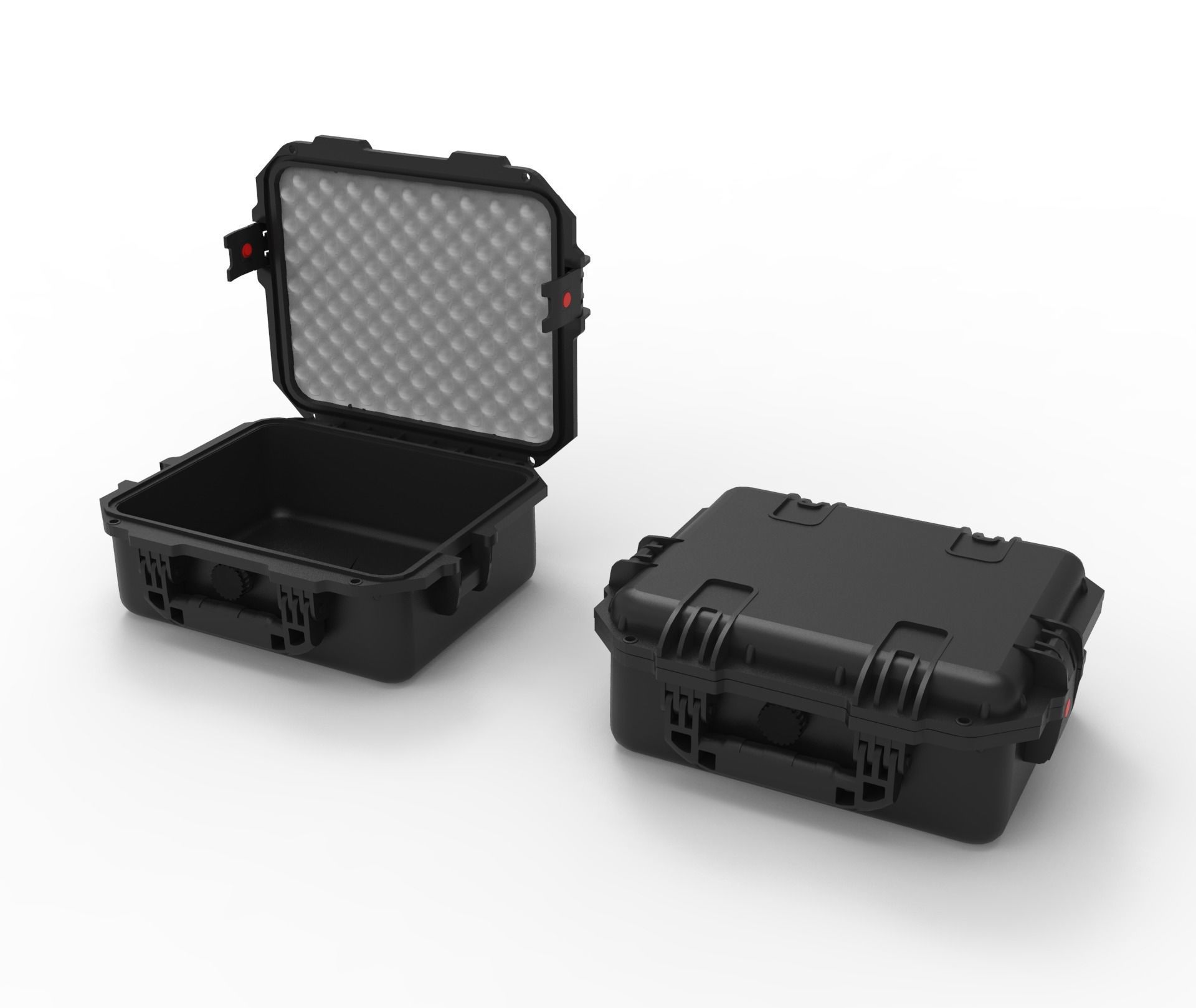 Box small -Military Case 207 3D model 3D model_4