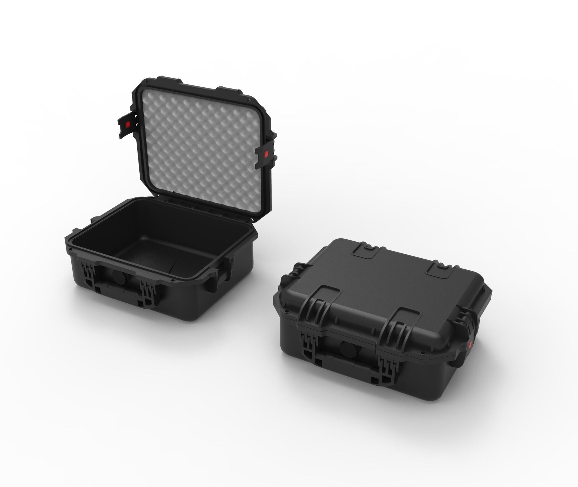 Box small -Military Case 207 3D model 3D model_5