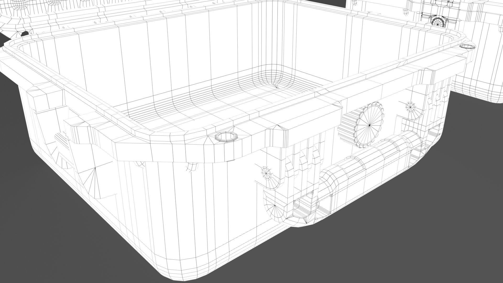 Box small -Military Case 207 3D model 3D model_14