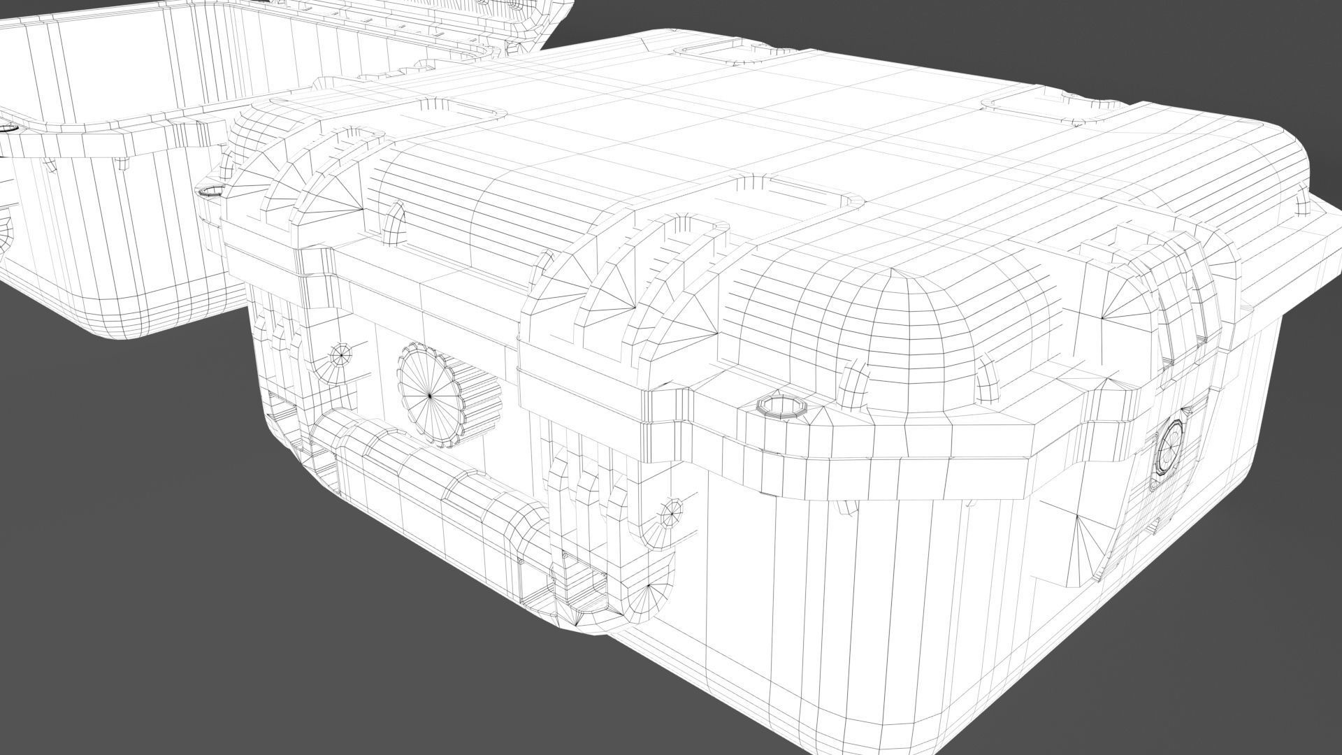 Box small -Military Case 207 3D model 3D model_13