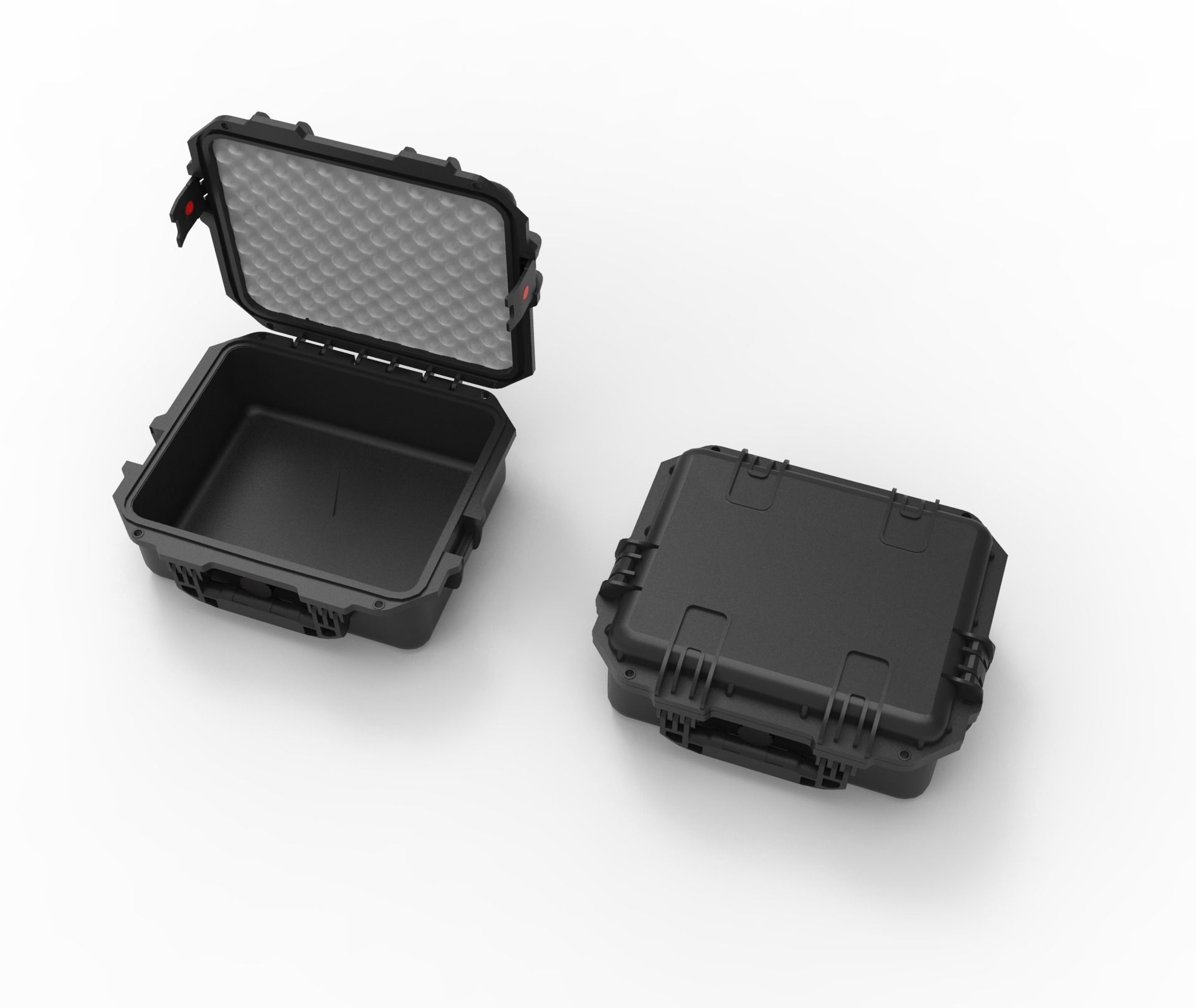 Box small -Military Case 207 3D model 3D model_3