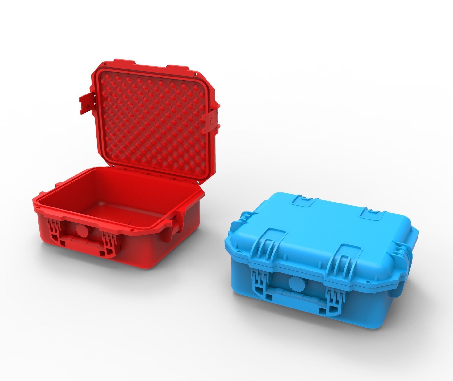 Box small -Military Case 207 3D model 3D model_9