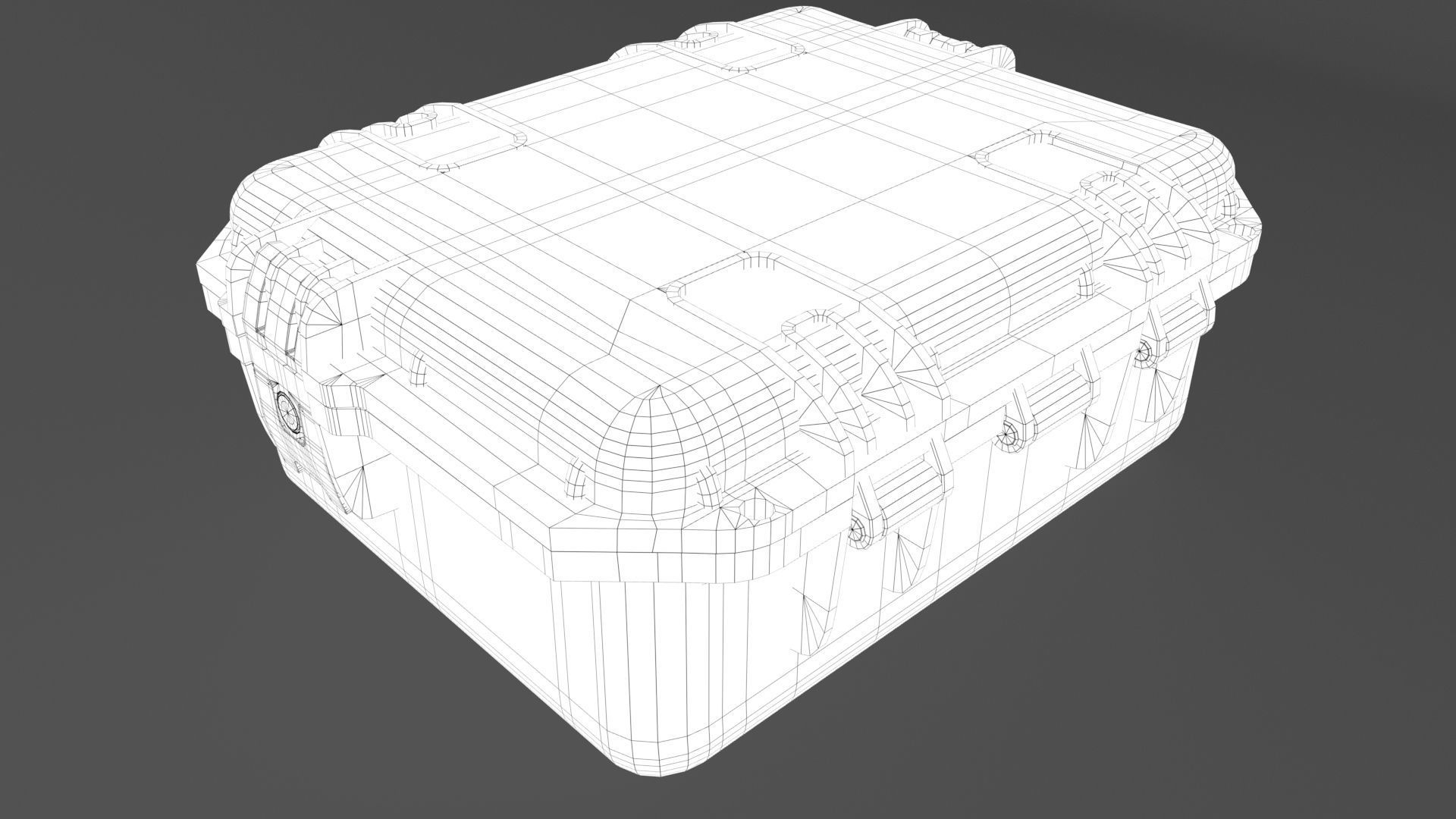 Box small -Military Case 207 3D model 3D model_12