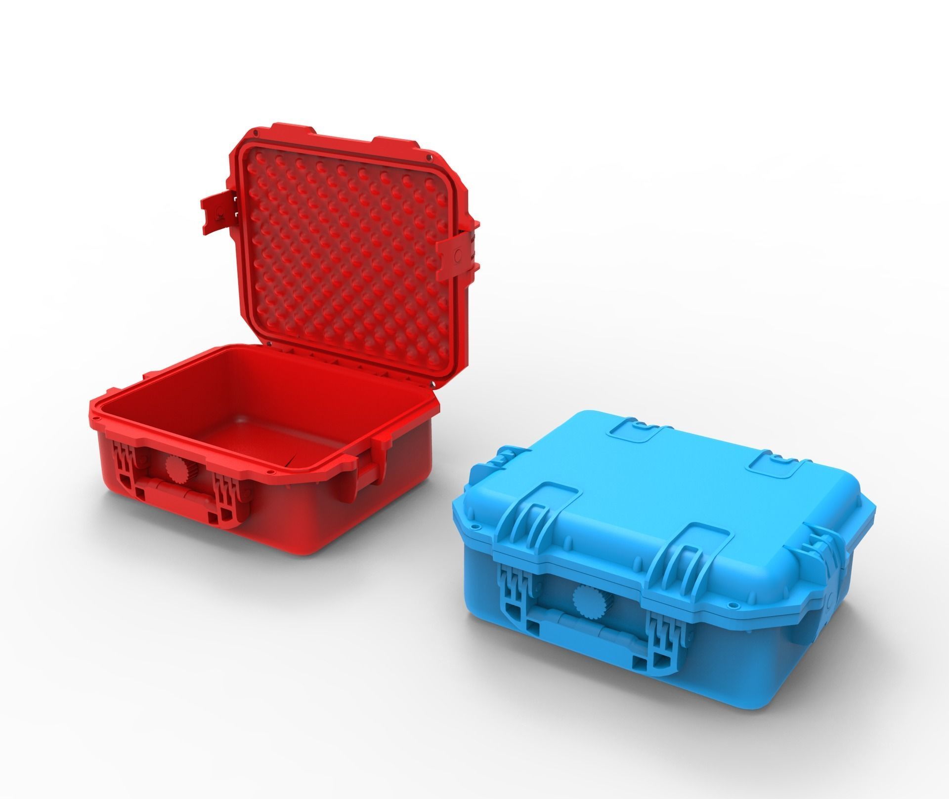 Box small -Military Case 207 3D model 3D model_10