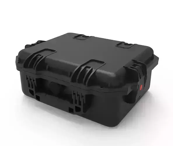 Box small -Military Case 207 3D model 3D model