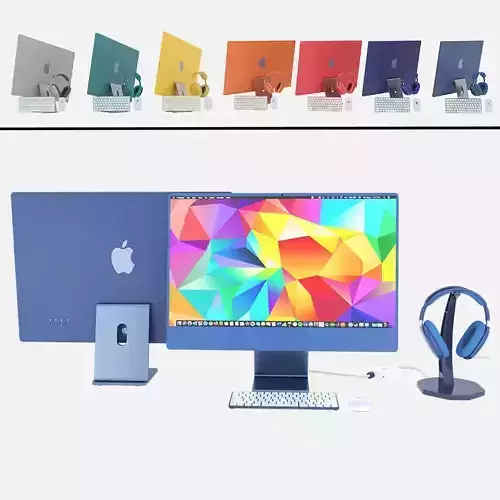 Apple cet 2021  iMac 24 Air Pod MAX