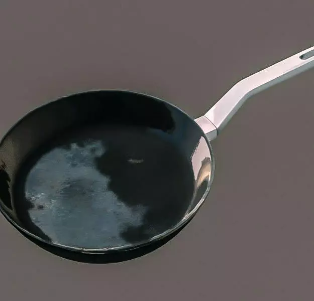 Frying Pan 3D Model 3D model_0