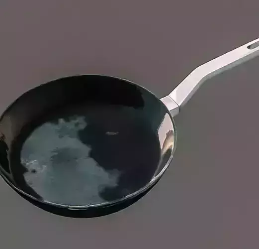 Frying Pan 3D Model 3D model
