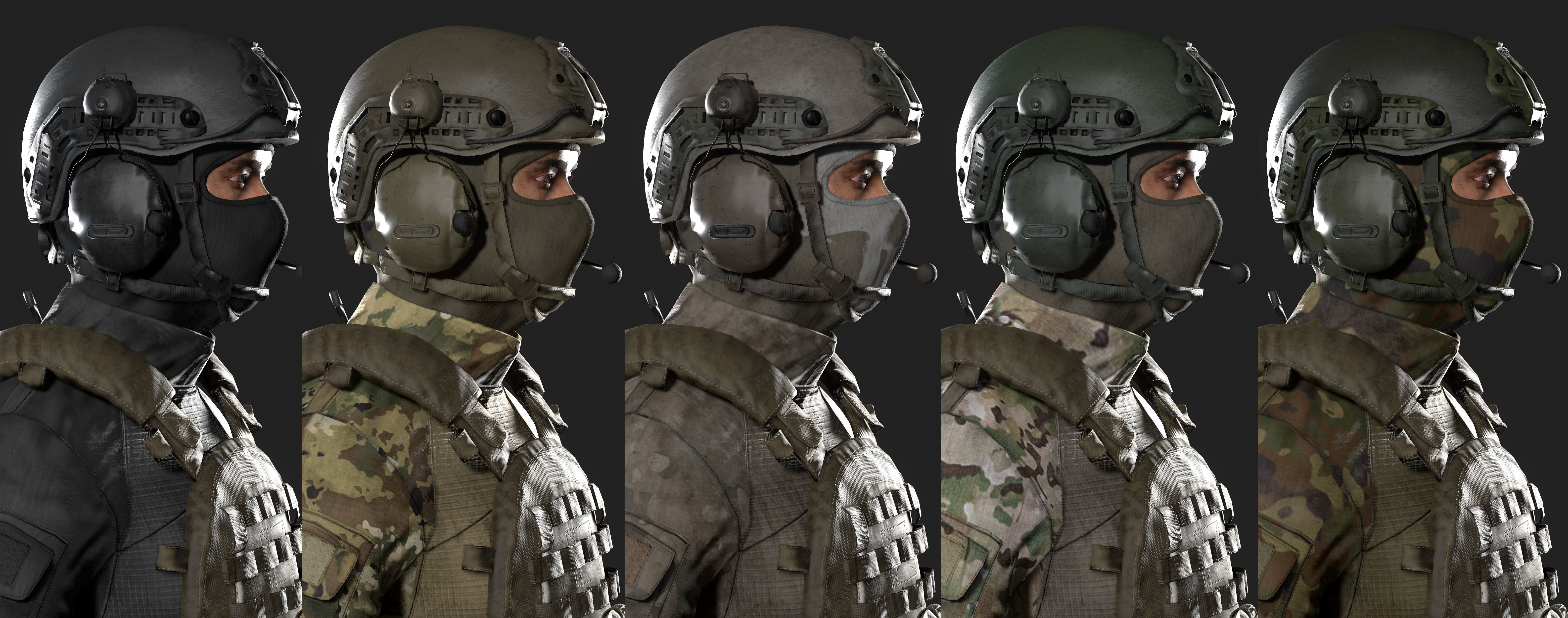 US Soldier GAME READY Low-poly 3D model_6