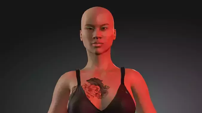 Angelina - 4K Animasyon For game