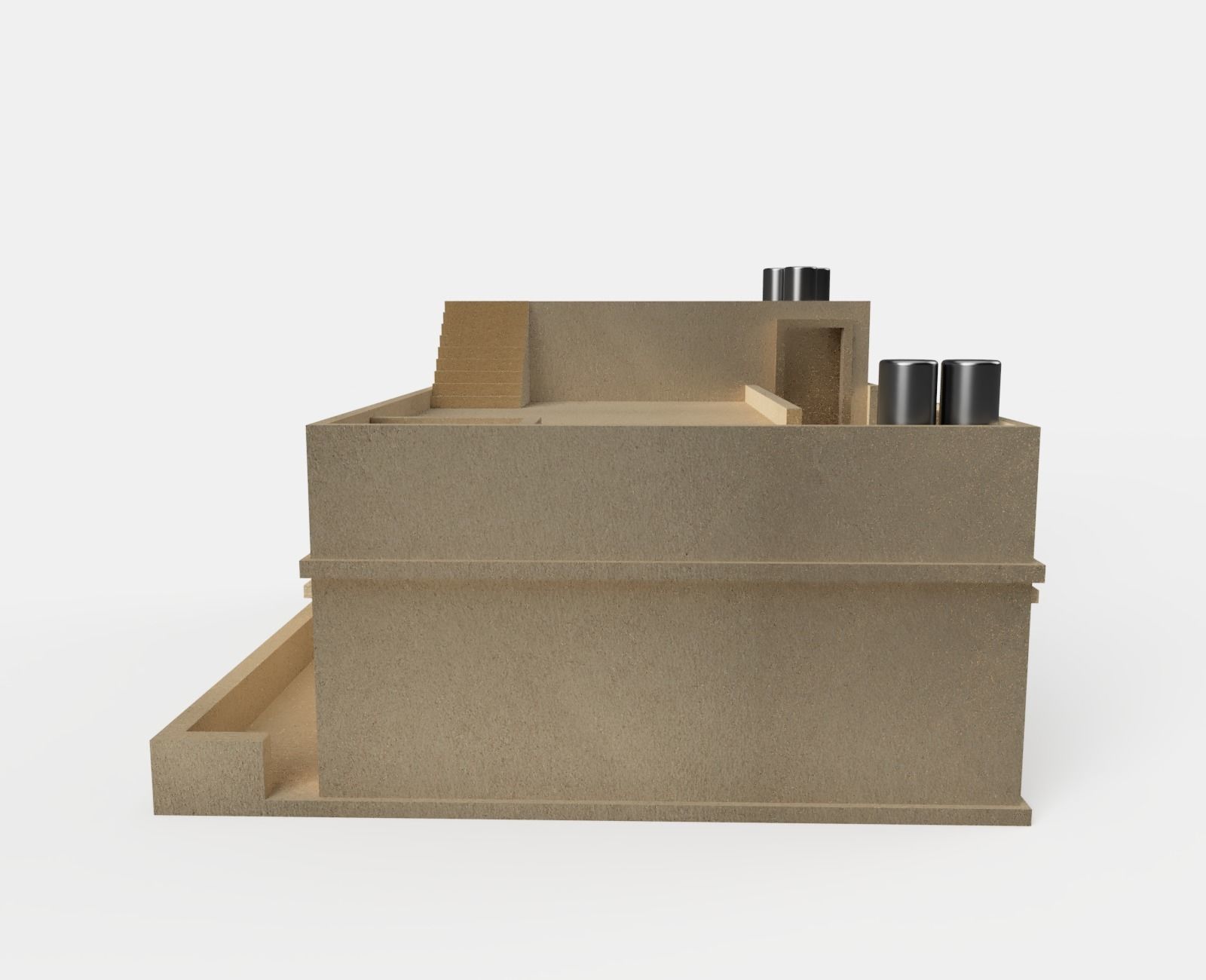 Arabian house  3D print model_8