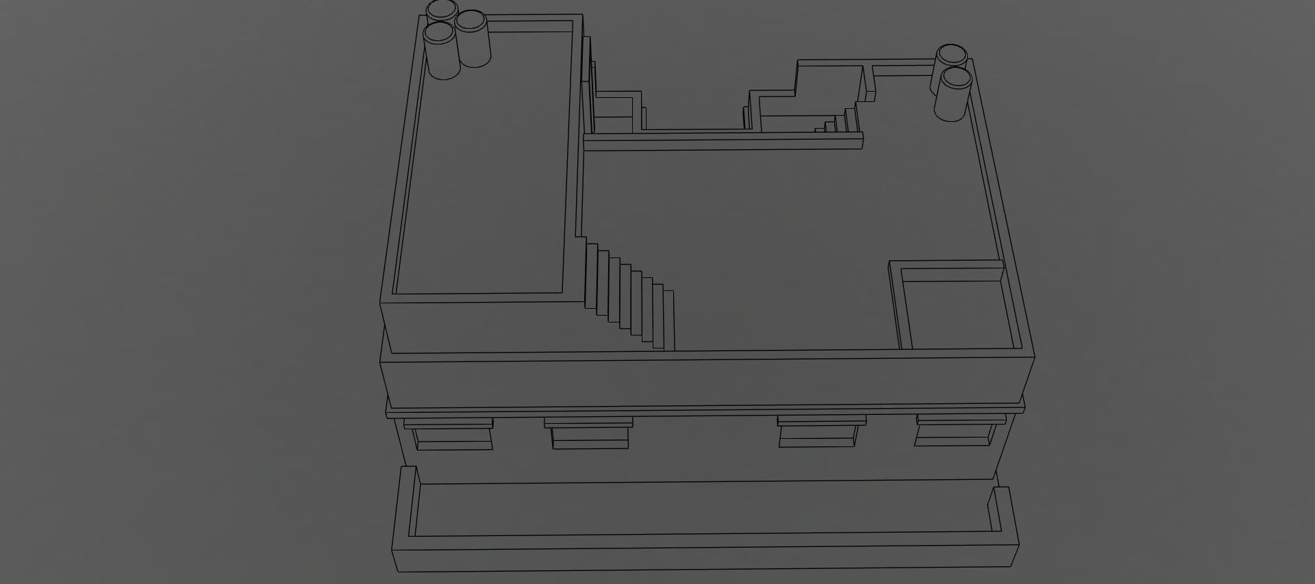 Arabian house  3D print model_20