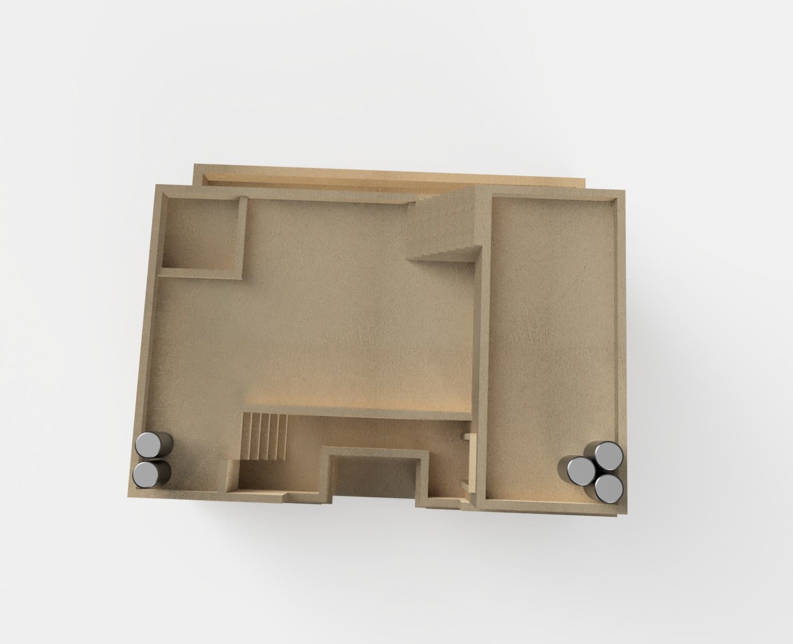 Arabian house  3D print model_5