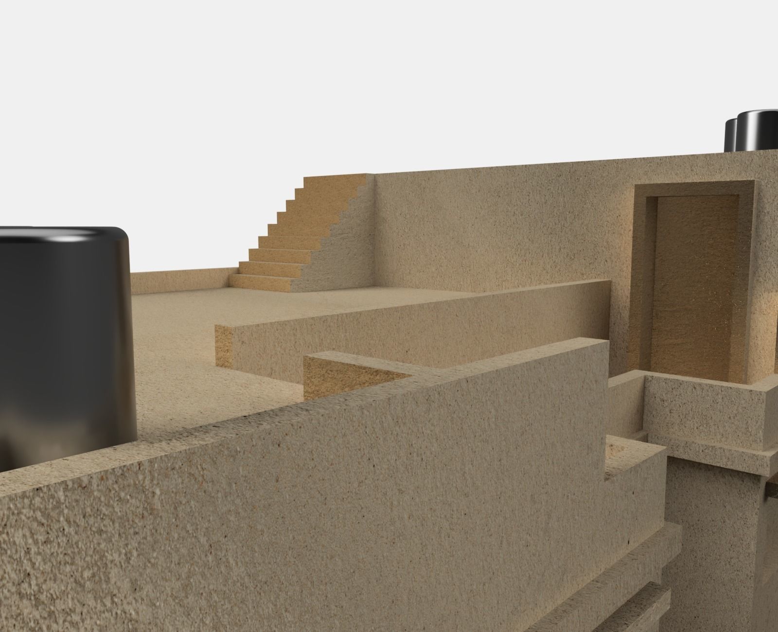 Arabian house  3D print model_14