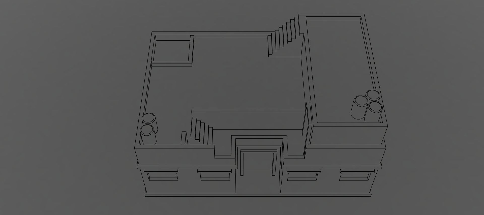 Arabian house  3D print model_19