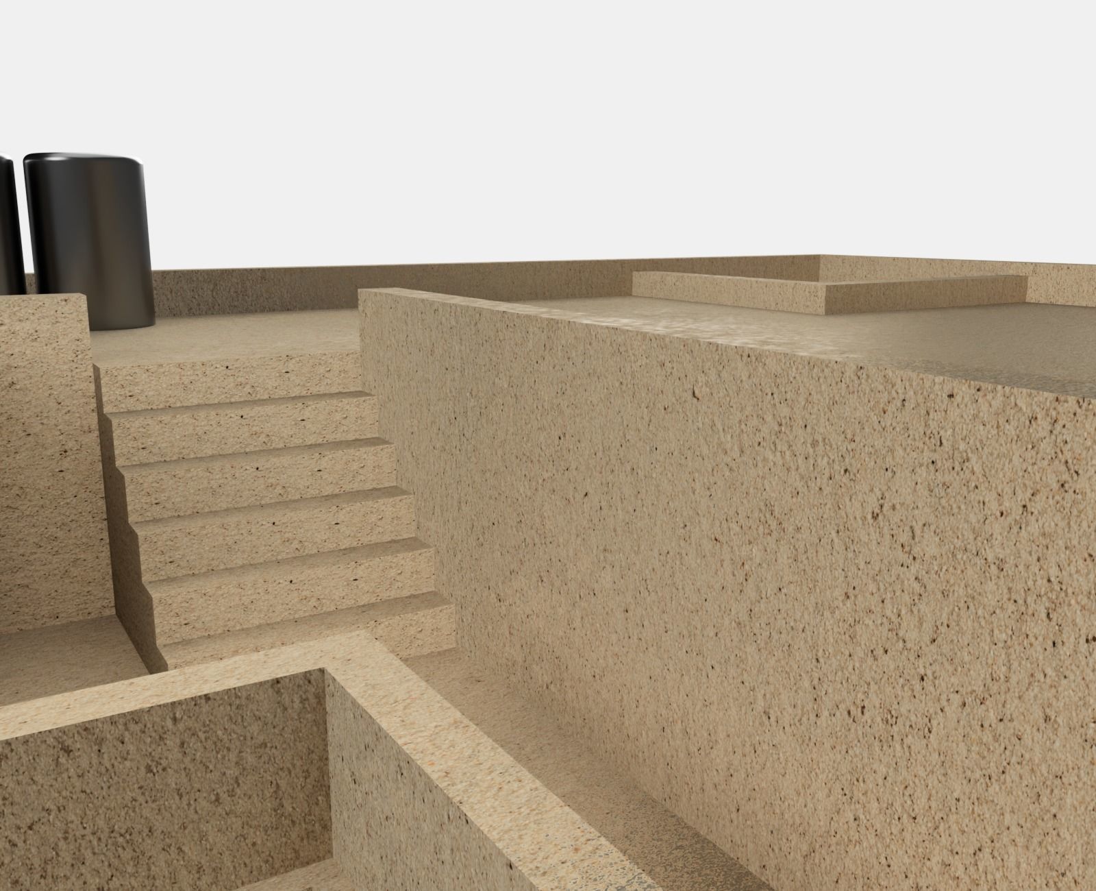 Arabian house  3D print model_12