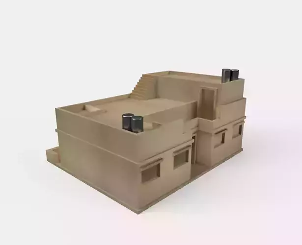 Arabian house  3D print model