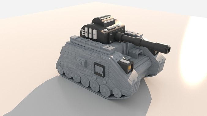 Sci-Fi Mecha Tank Military Vehicle 3D model