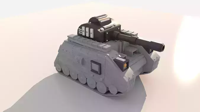 Sci-Fi Mecha Tank Military Vehicle