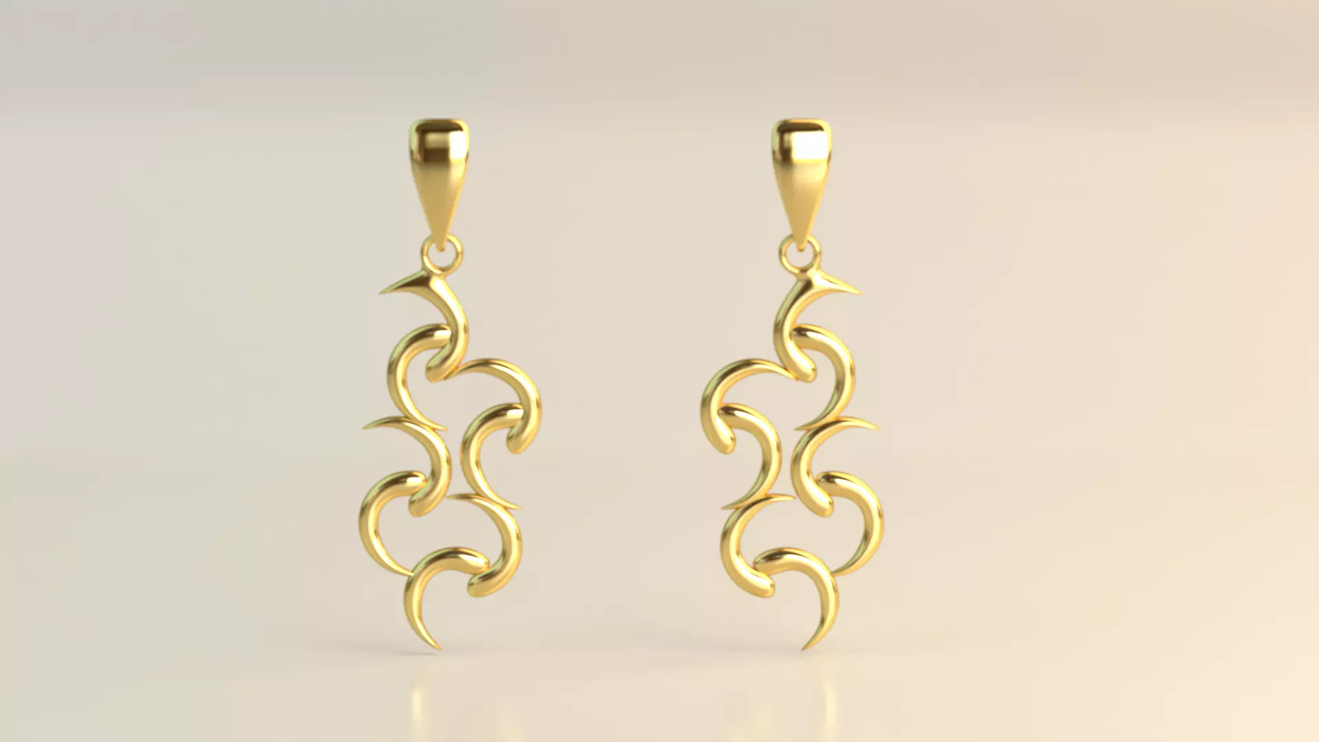 Ear Rings 3D model_0