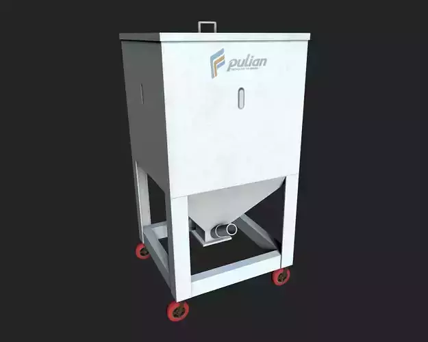 Material Tank Low-poly 3D model