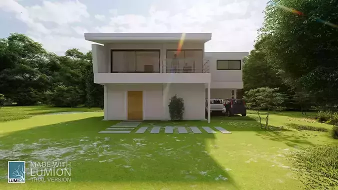 CASA BLANCO- HOUSE BLANCO  3D model