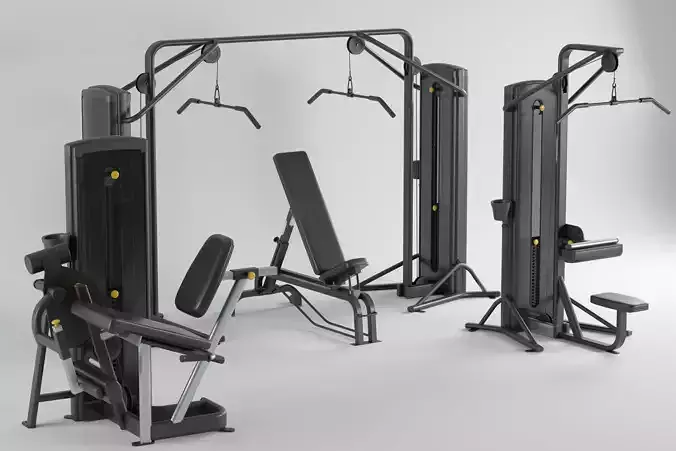Gym Equipment Kit 