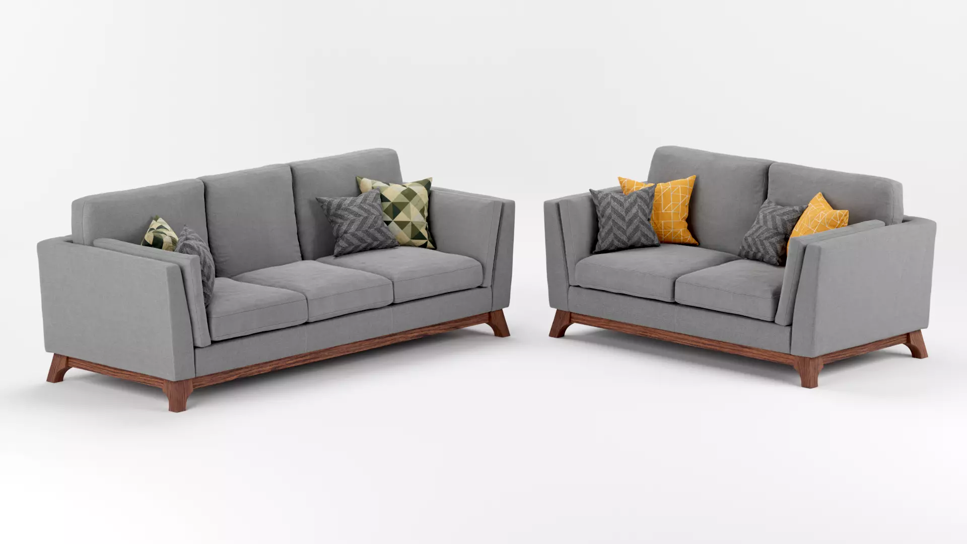 Baxton Studio Sava Mid-Century  3D Model 3D model_0