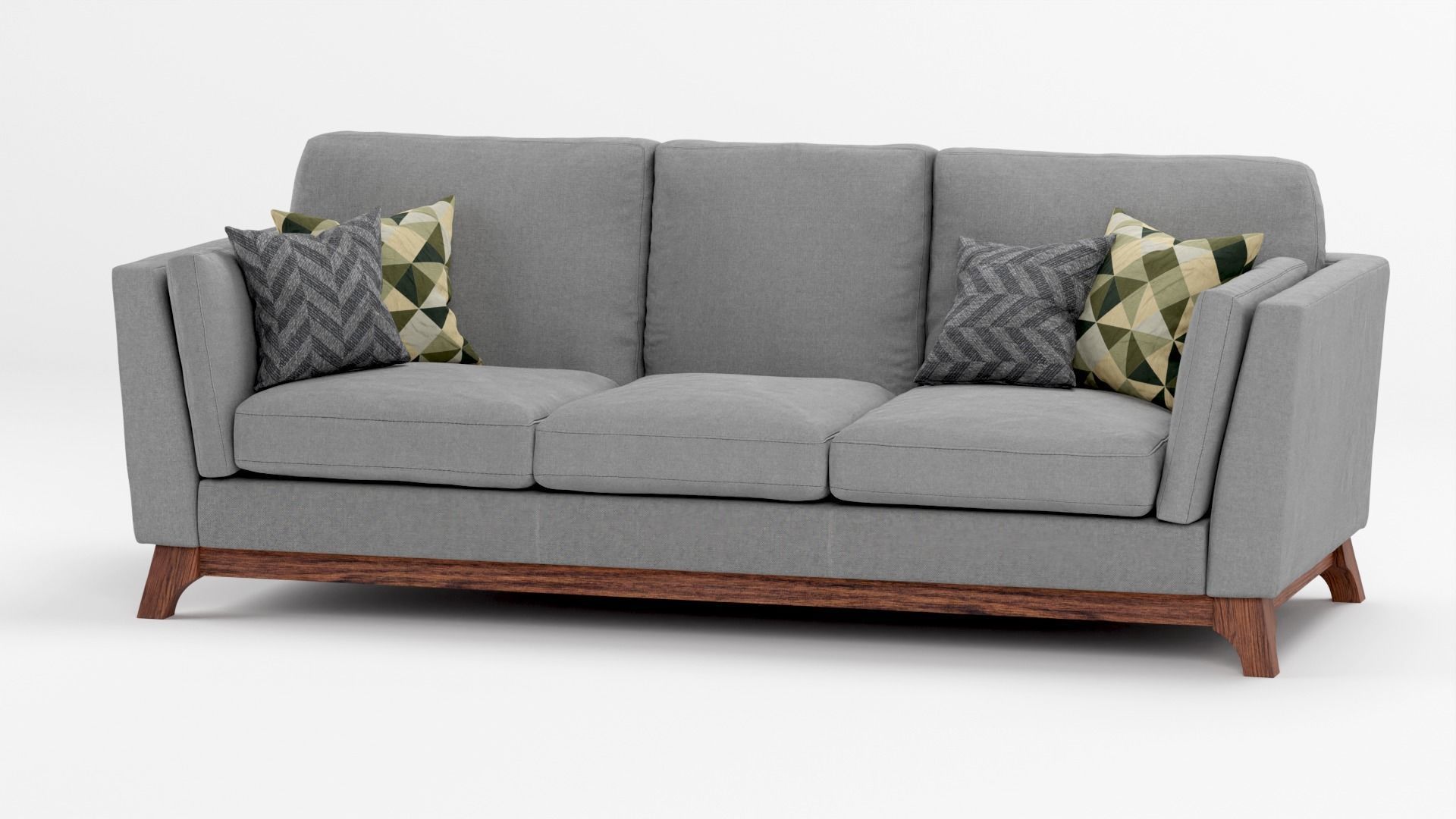 Baxton Studio Sava Mid-Century  3D Model 3D model_3