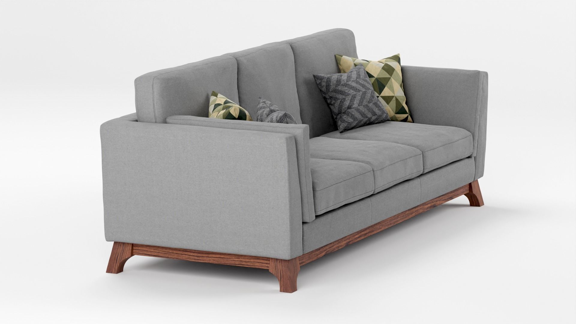 Baxton Studio Sava Mid-Century  3D Model 3D model_4