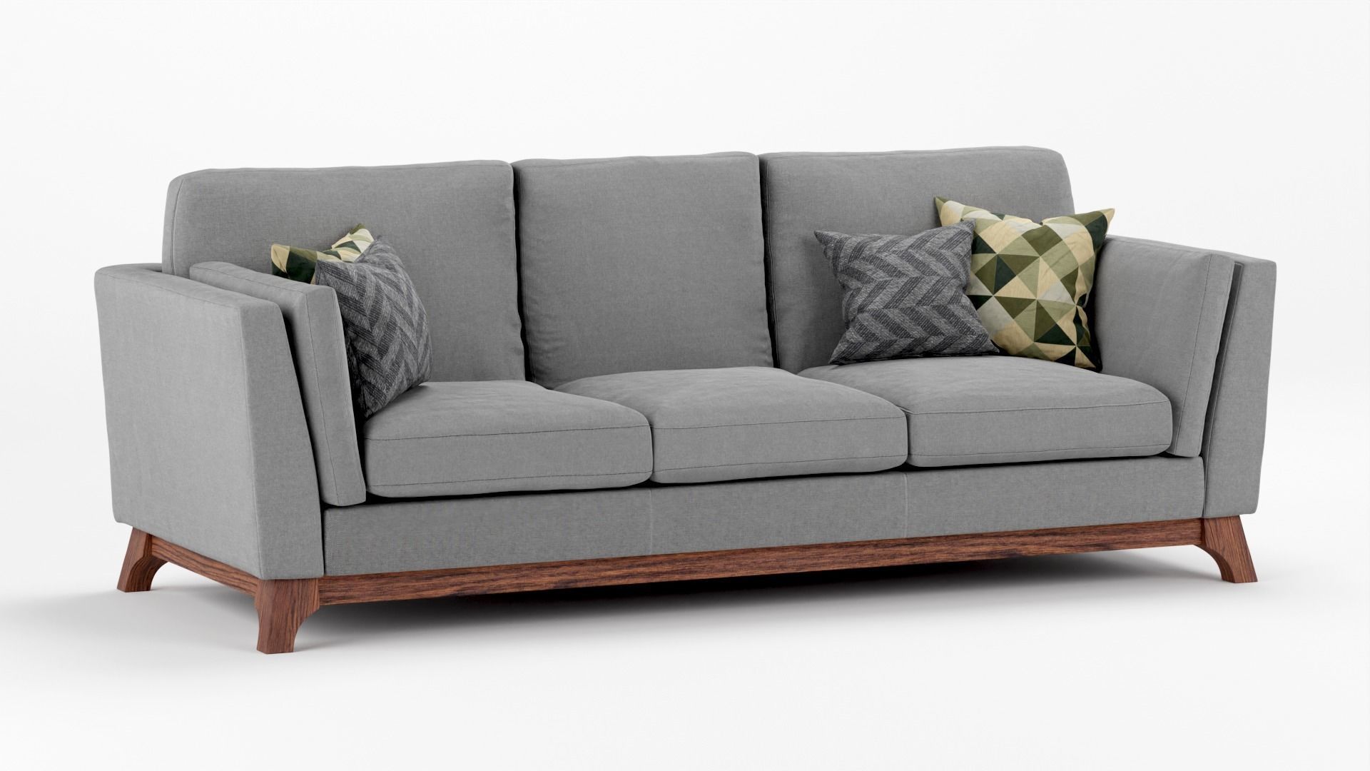 Baxton Studio Sava Mid-Century  3D Model 3D model_2